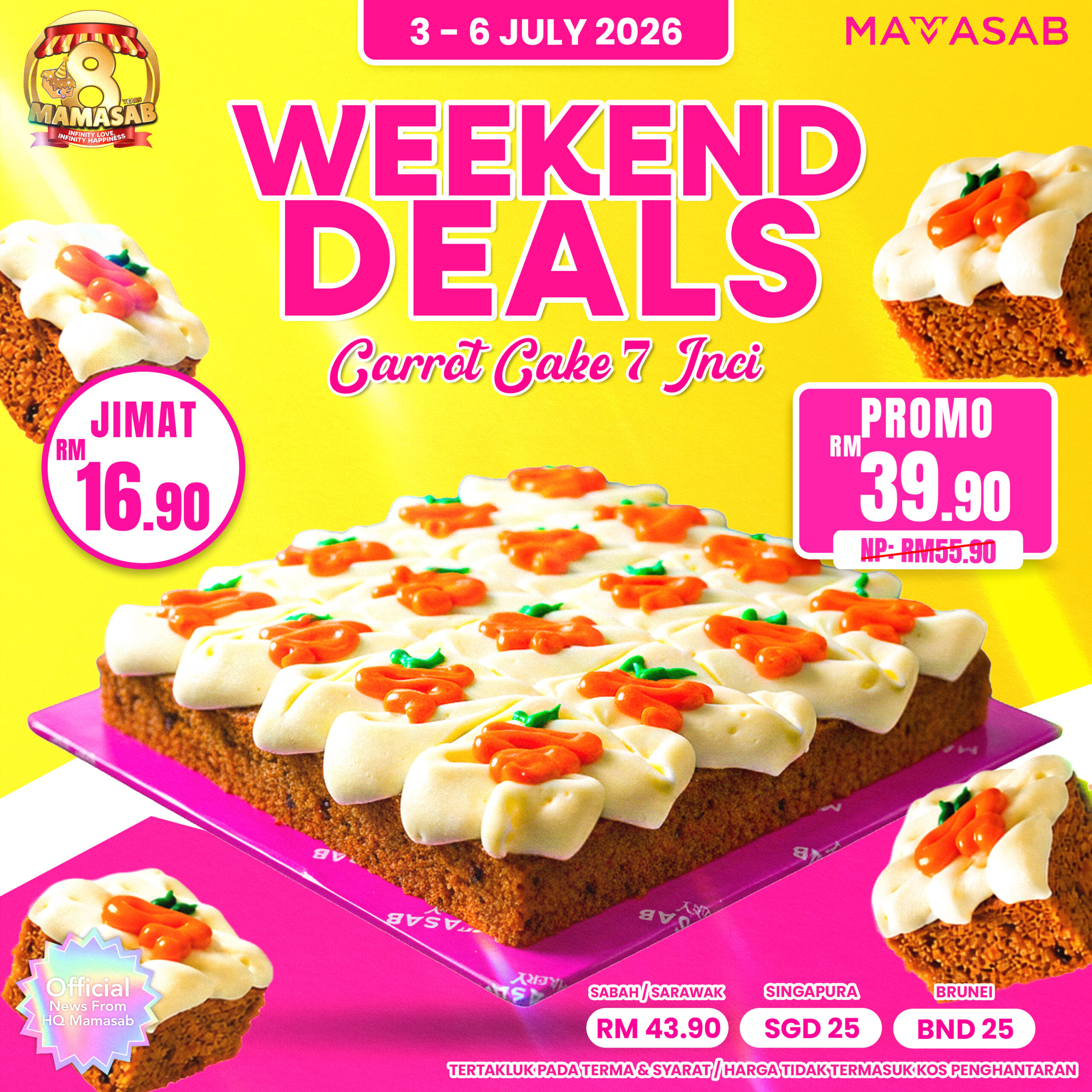 CARROT WEEKEND DEALS